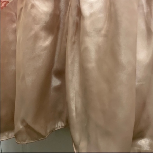 Eliza J Pink Embroidered Floral Formal Fit And Flare Cherry Blossom Dress - Picture 5 of 7